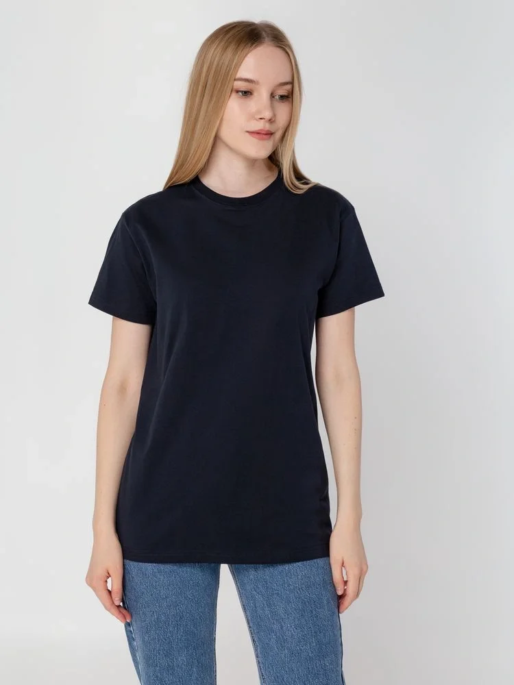 Футболка унисекс T-Bolka 160, темно-синяя - фото 20