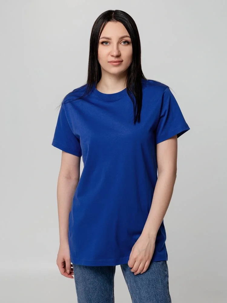 Футболка унисекс T-Bolka 160, ярко-синяя - фото 13