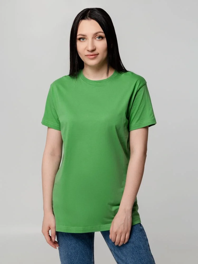 Футболка унисекс T-Bolka 160, ярко-зеленая - фото 11