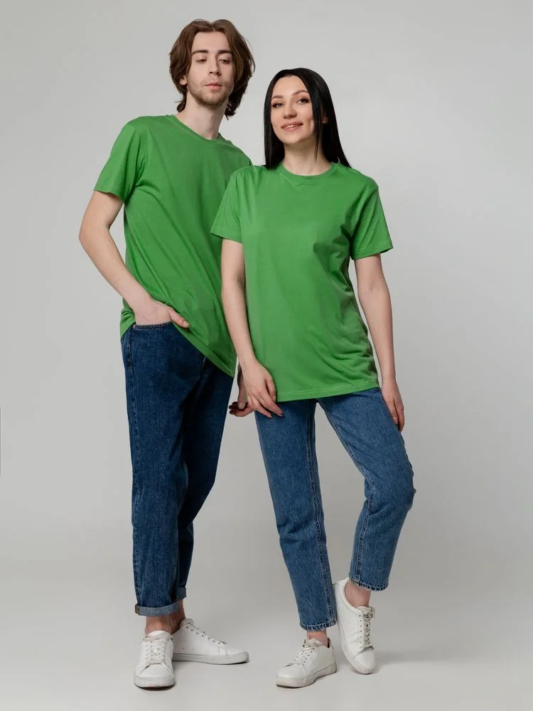 Футболка унисекс T-Bolka 160, ярко-зеленая - фото 16