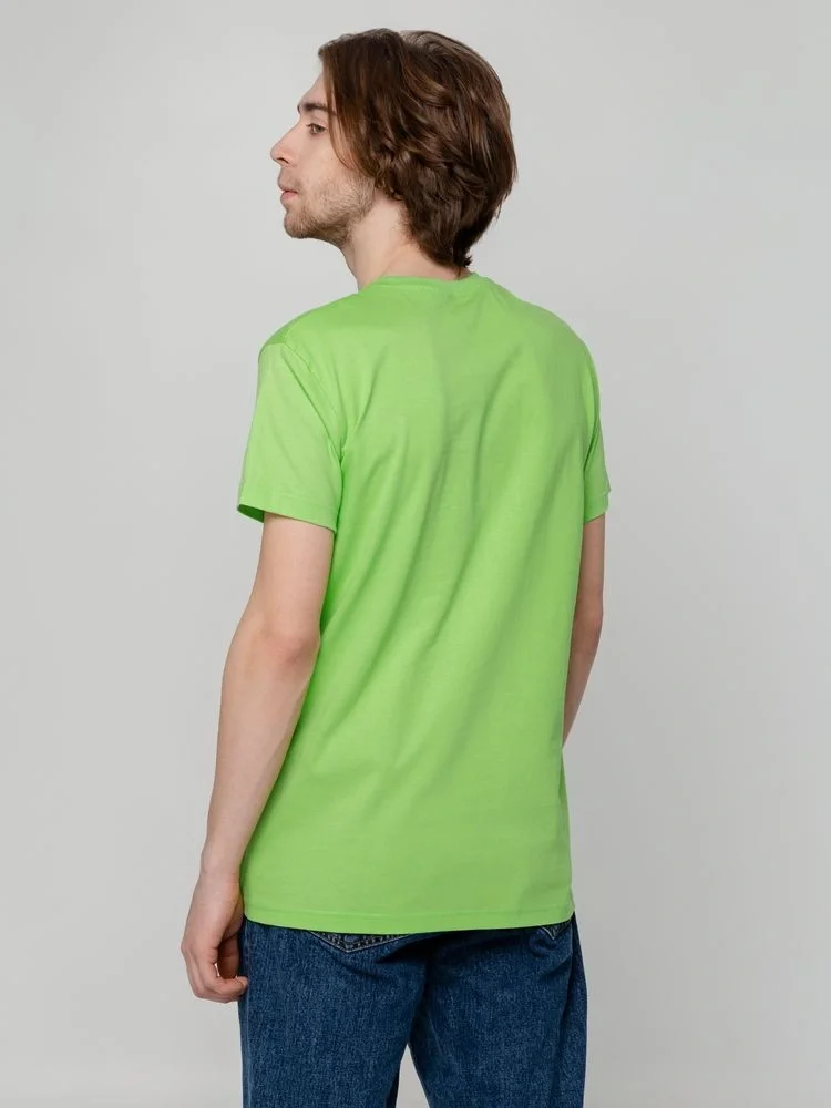 Футболка унисекс T-Bolka 160, зеленое яблоко - фото 12