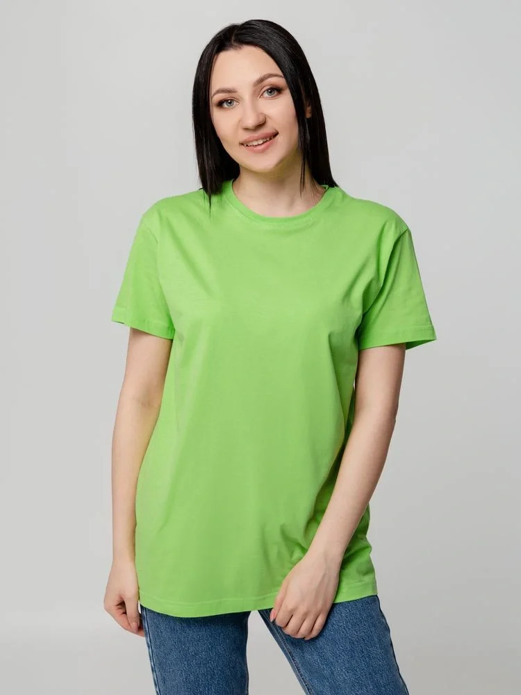 Футболка унисекс T-Bolka 160, зеленое яблоко - фото 13