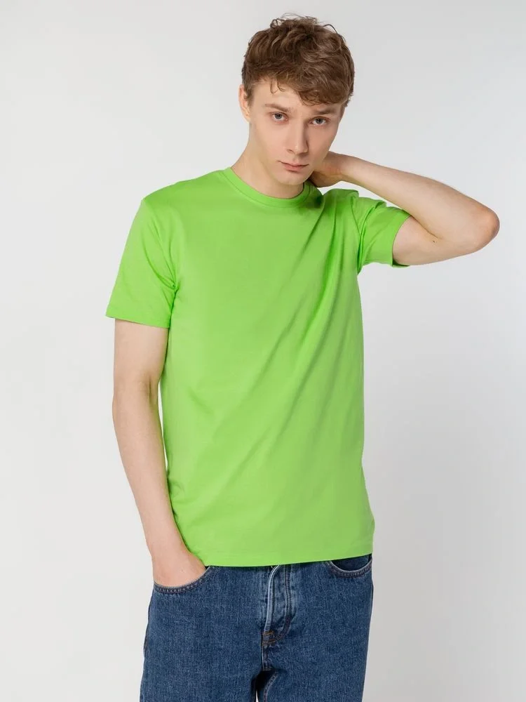 Футболка унисекс T-Bolka 160, зеленое яблоко - фото 17