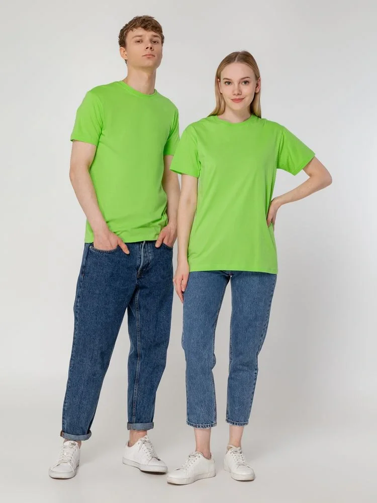 Футболка унисекс T-Bolka 160, зеленое яблоко - фото 22