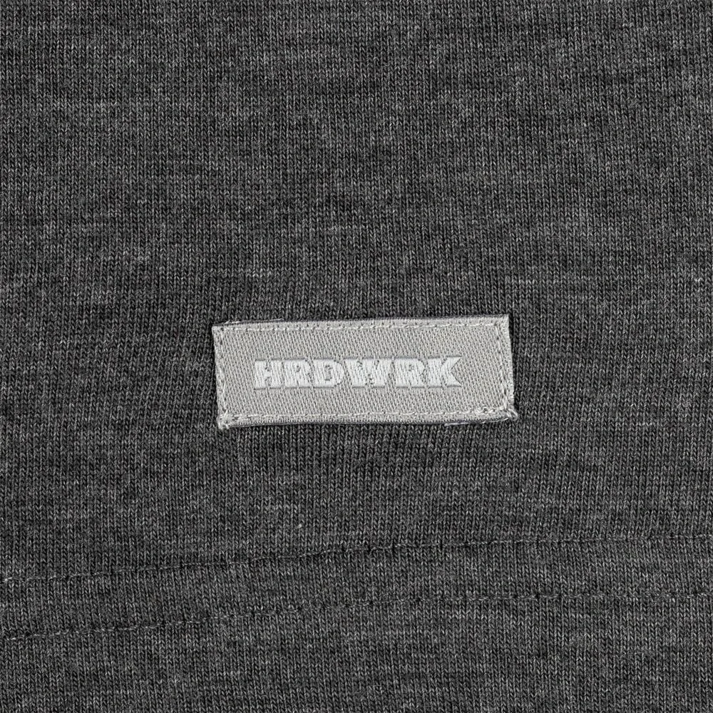 Футболка унисекс Firm Wear, черный меланж - фото 4