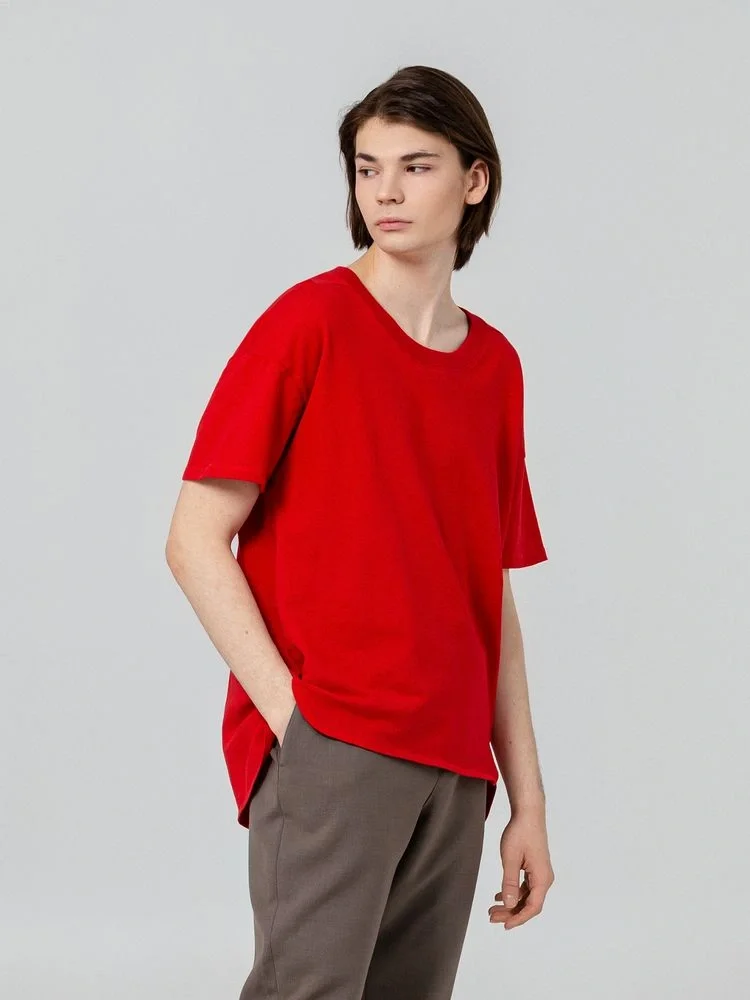 Футболка унисекс Kosmos 1.0, красная - фото 1