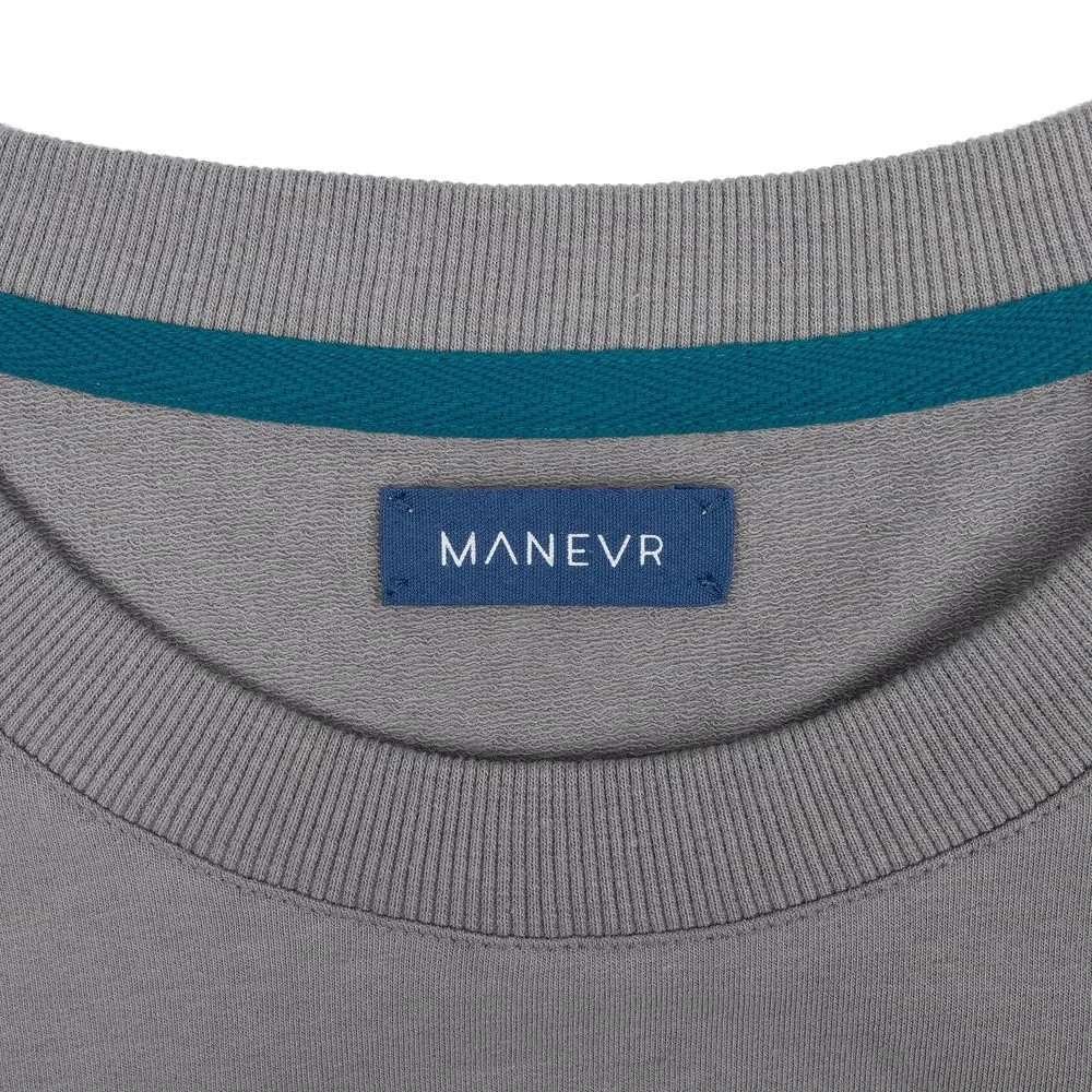 Футболка унисекс Kosmos 1.0, серая - фото 3