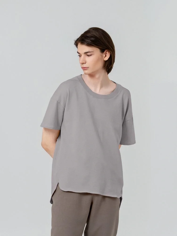 Футболка унисекс Kosmos 1.0, серая - фото 7