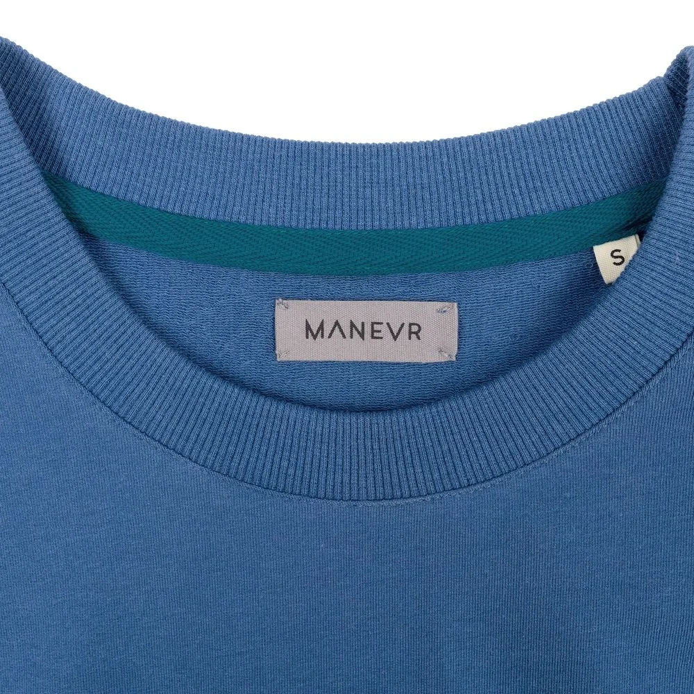 Футболка унисекс Kosmos 1.0, синяя - фото 3