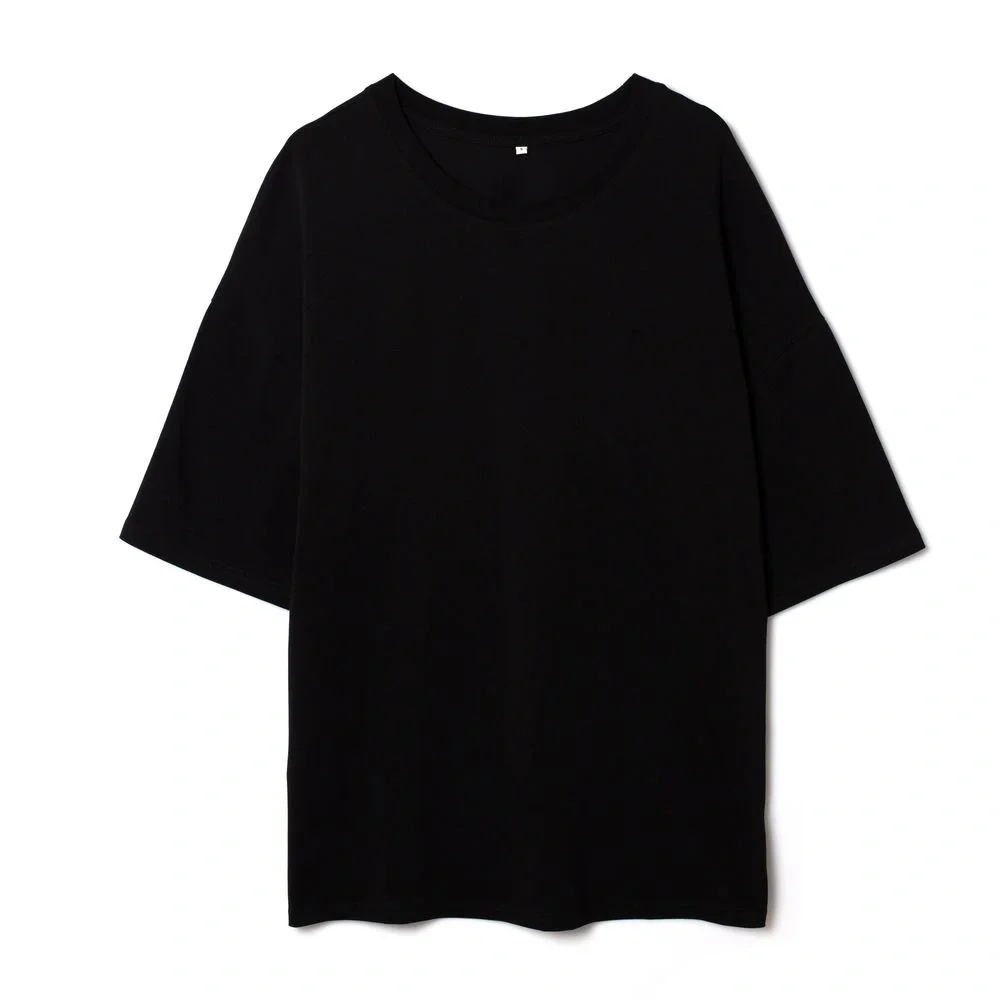 Футболка унисекс оверсайз Crosstown, черная - фото 1