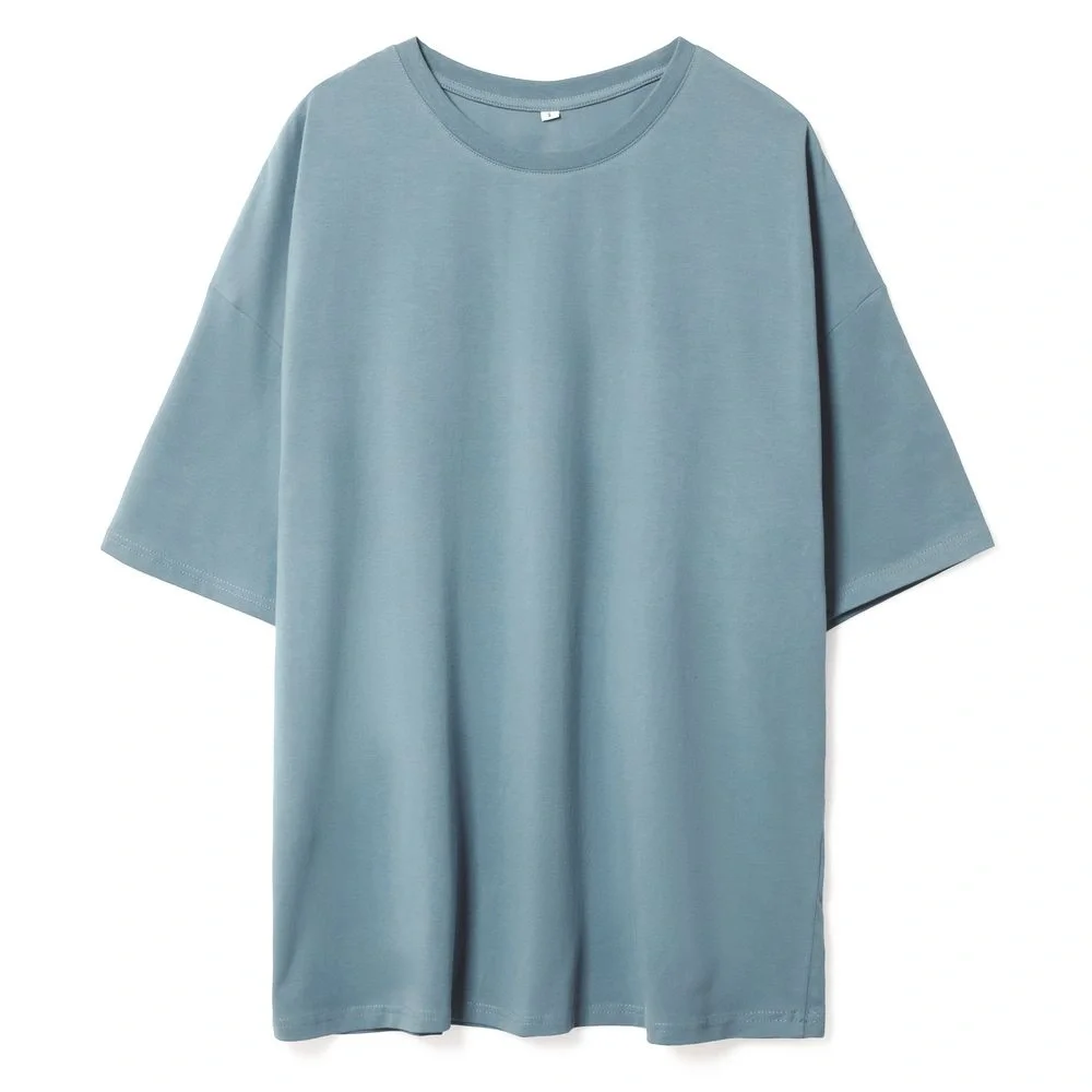 Футболка унисекс оверсайз Crosstown, серо-зеленая - фото 1