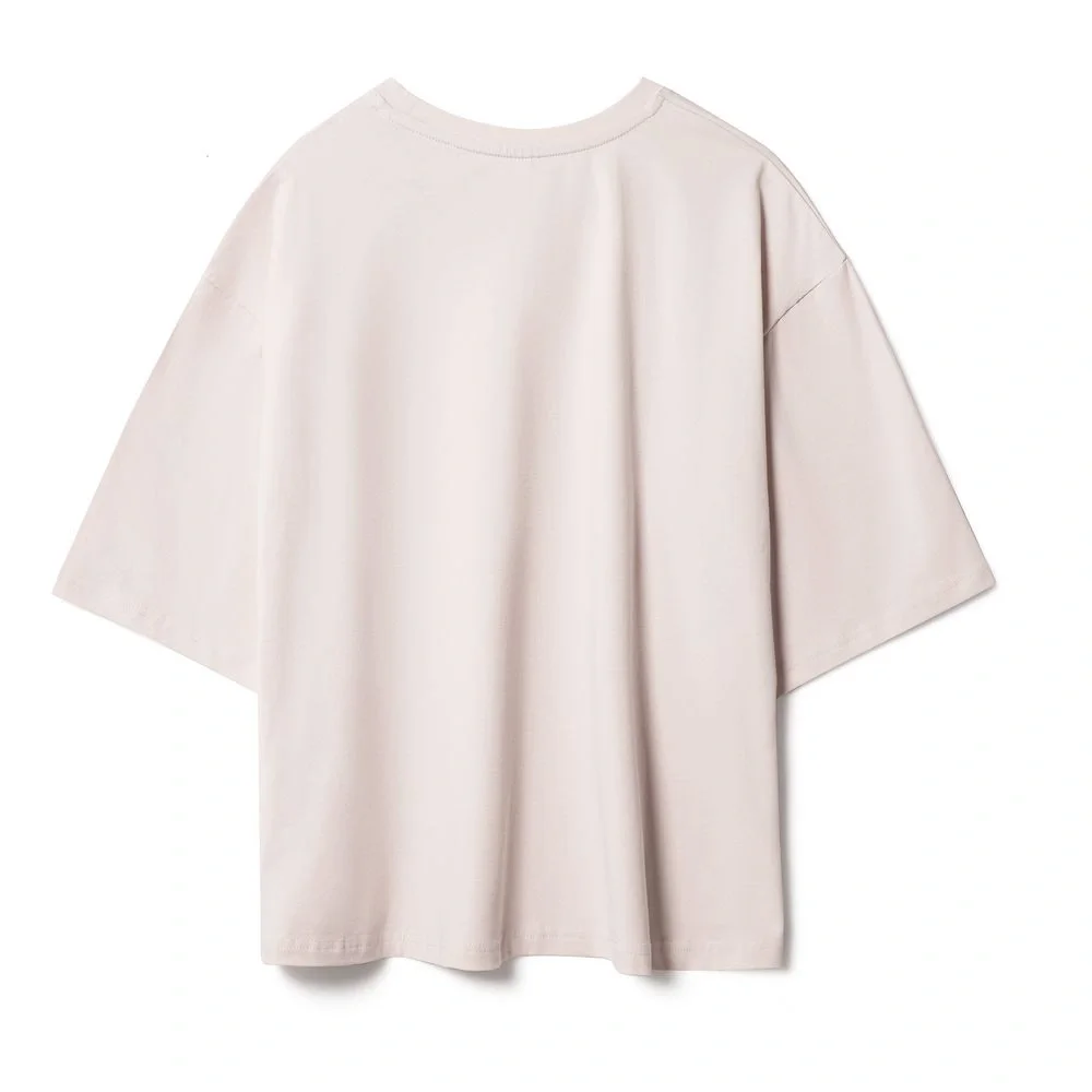 Футболка унисекс оверсайз Street Vibes, бежевая - фото 2