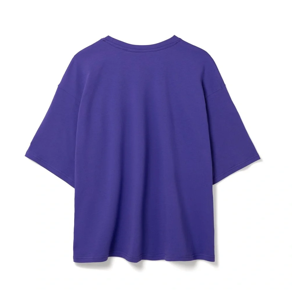 Футболка унисекс оверсайз Street Vibes, фиолетовая - фото 2