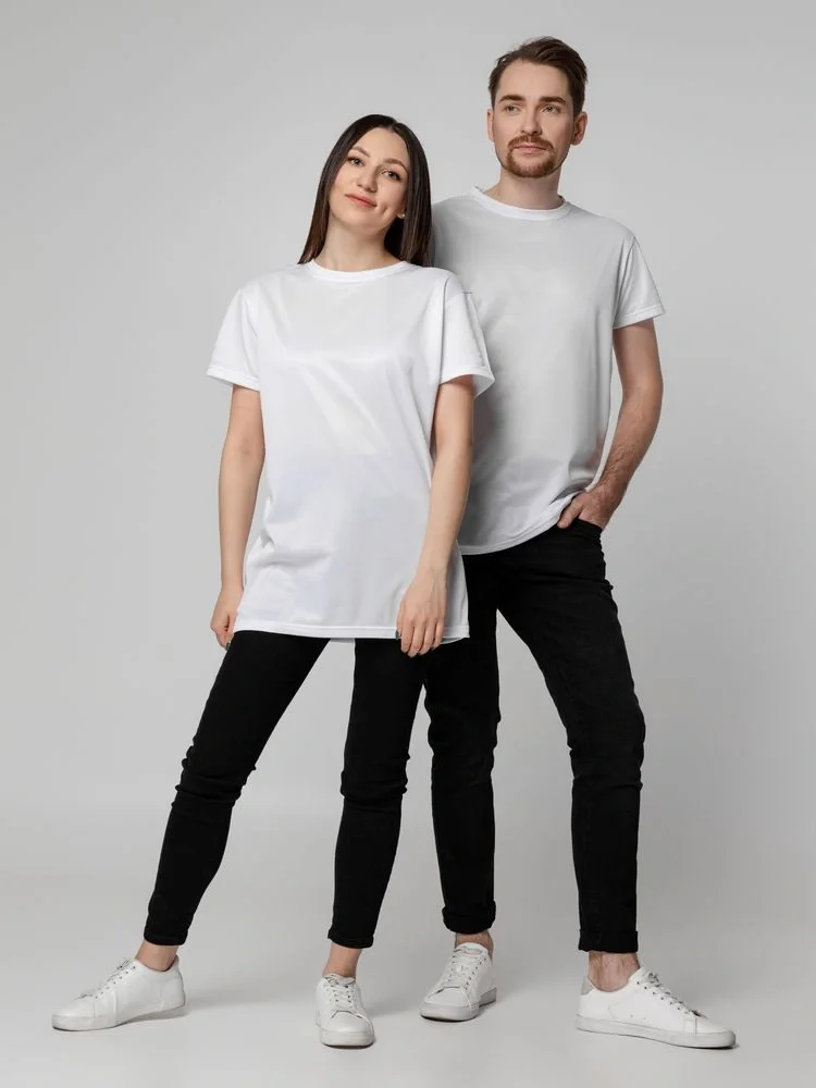 Футболка унисекс для сублимации Paint Tee, белая - фото 10