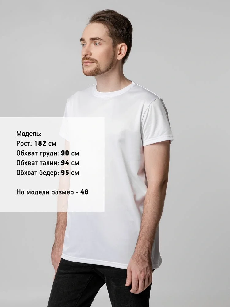 Футболка унисекс для сублимации Paint Tee, белая - фото 12