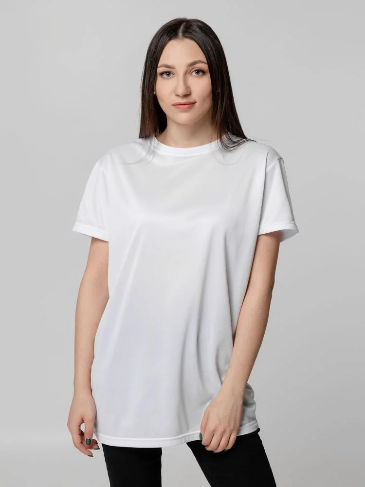 Футболка унисекс для сублимации Paint Tee, белая - фото 5