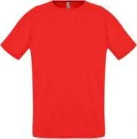 Футболка унисекс Sporty 140, красная - фото 1