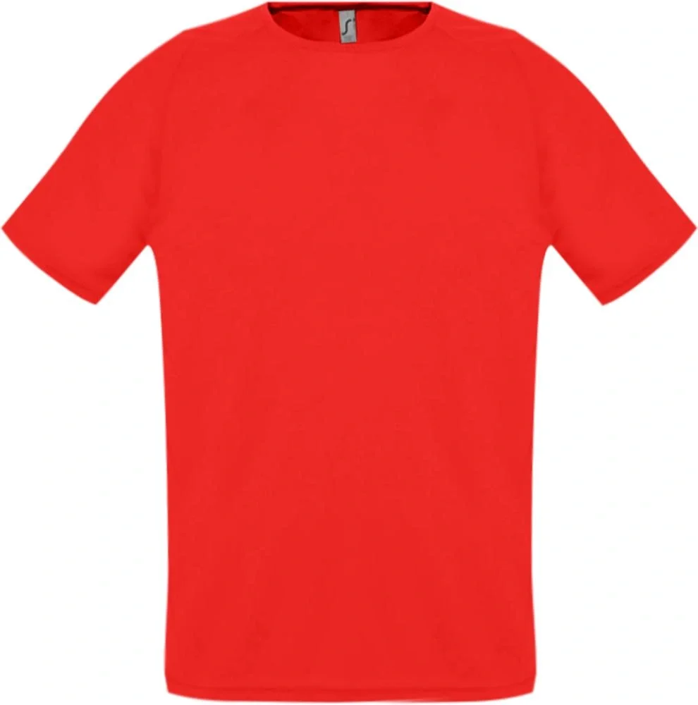 Футболка унисекс Sporty 140, красная - фото 2