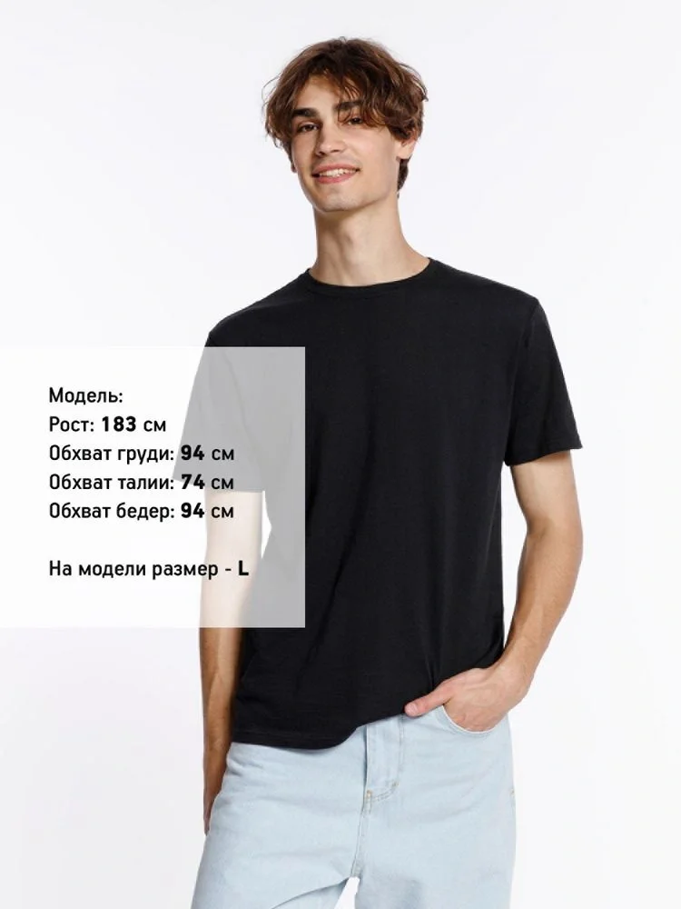 Футболка унисекс Streetwise, черная - фото 5