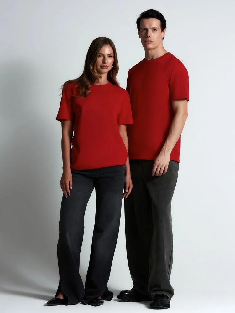 Футболка унисекс Streetwise, красная - фото 17