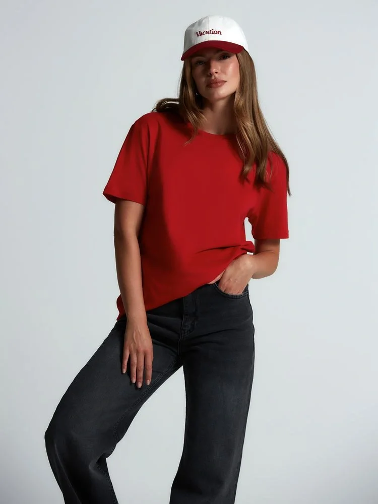 Футболка унисекс Streetwise, красная - фото 8