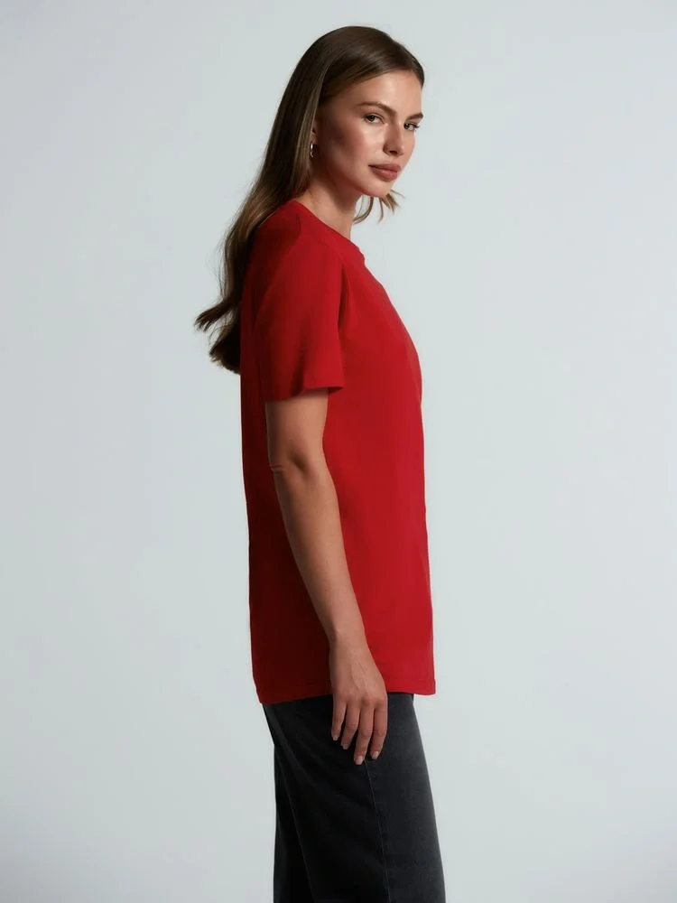 Футболка унисекс Streetwise, красная - фото 9