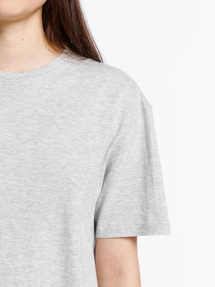 Футболка унисекс Streetwise, серый меланж - фото 12