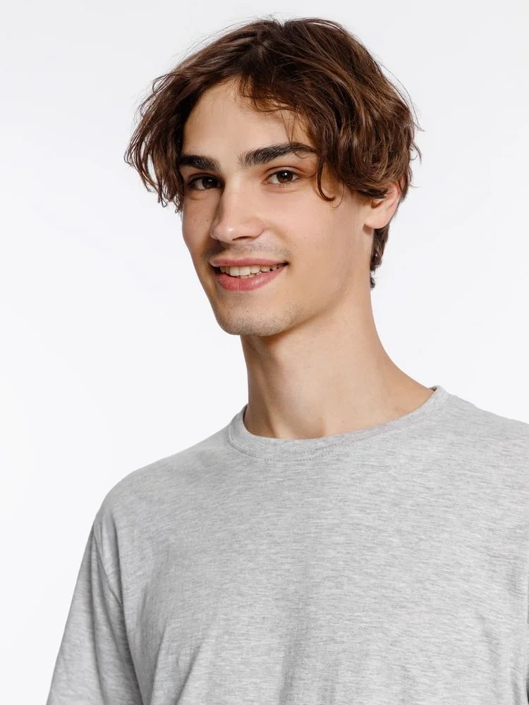 Футболка унисекс Streetwise, серый меланж - фото 7