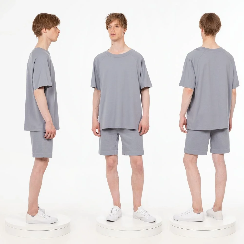 Футболка унисекс оверсайз T2, серая - фото 5
