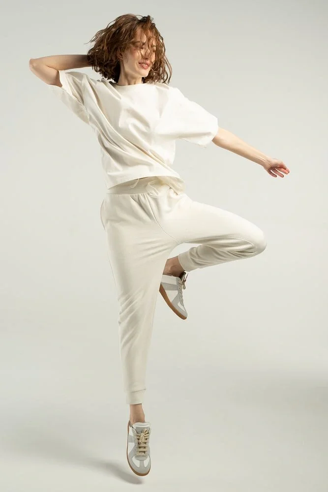 Футболка унисекс оверсайз T3, молочно-белая - фото 1