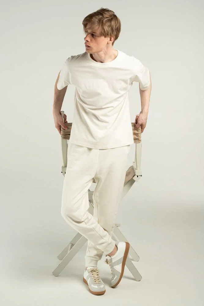 Футболка унисекс оверсайз T3, молочно-белая - фото 2