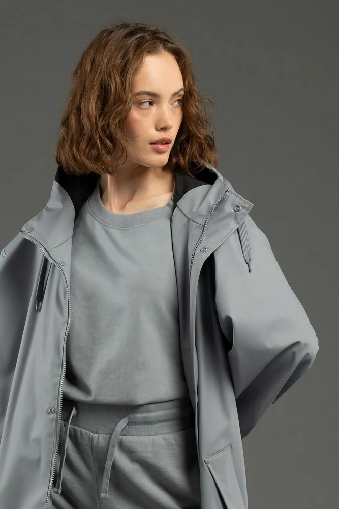 Футболка унисекс оверсайз T3, серая - фото 1