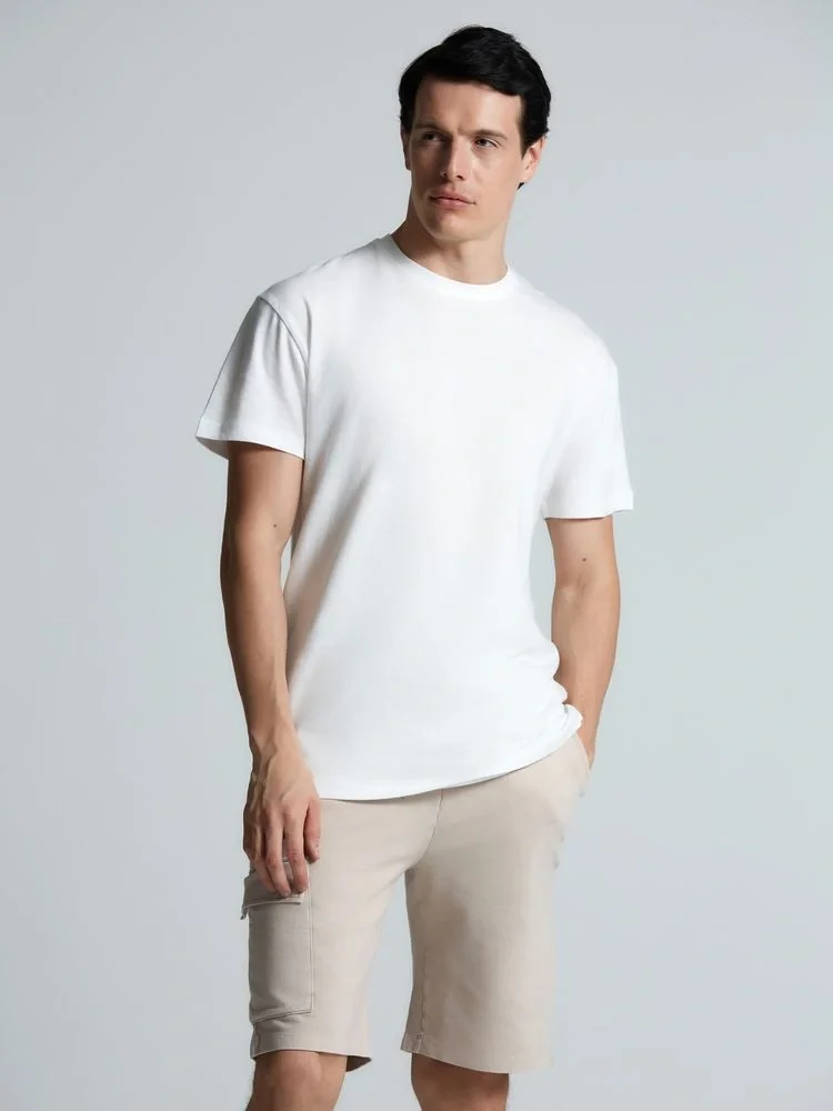 Футболка унисекс T-Bolka 140, белая (белоснежная) - фото 9