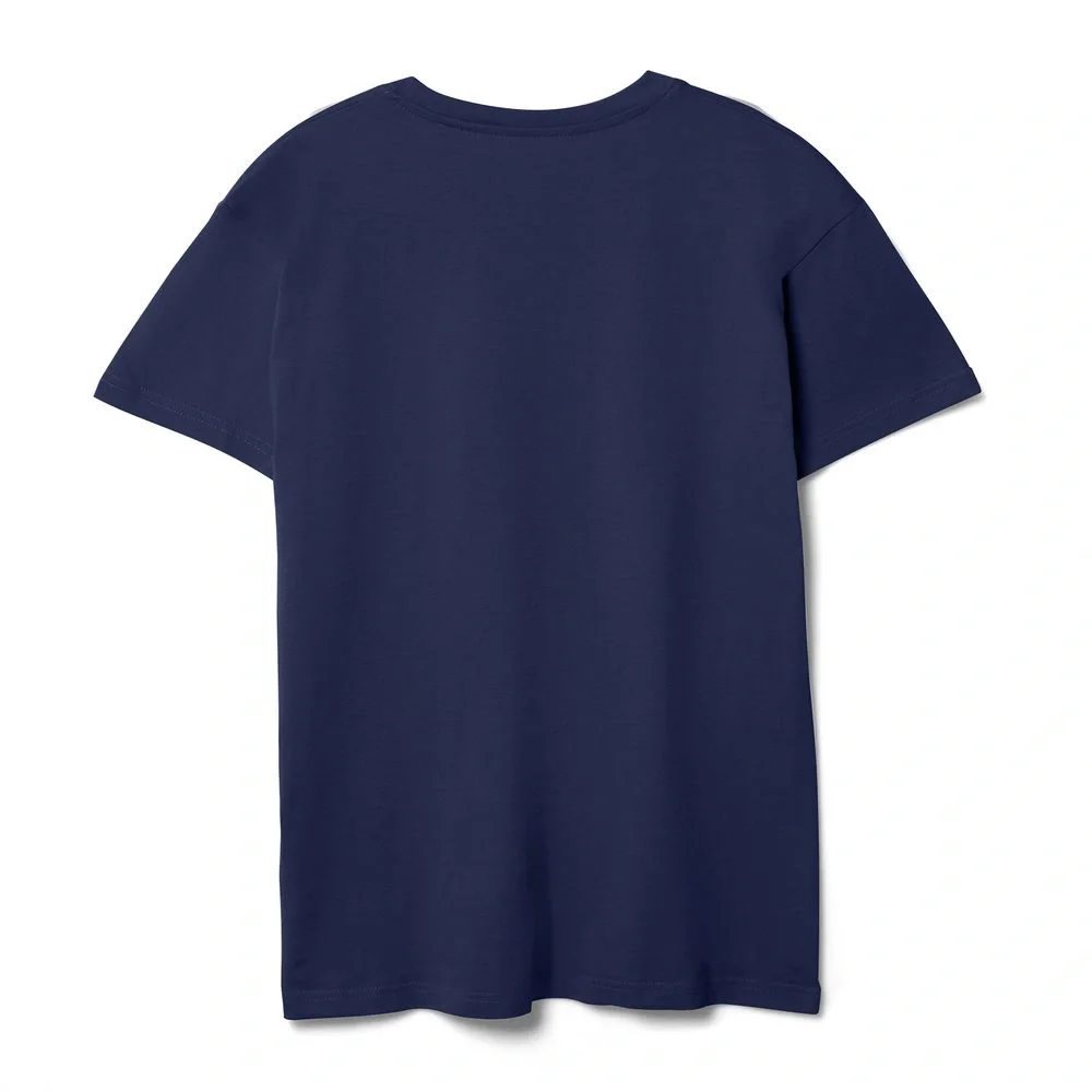 Футболка унисекс T-bolka 140, темно-синяя (кобальт) - фото 2