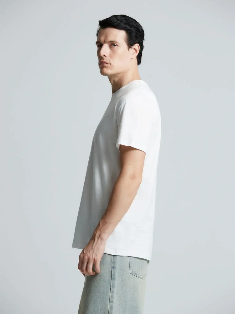 Футболка унисекс T-Bolka 160, белая (белоснежная) - фото 11