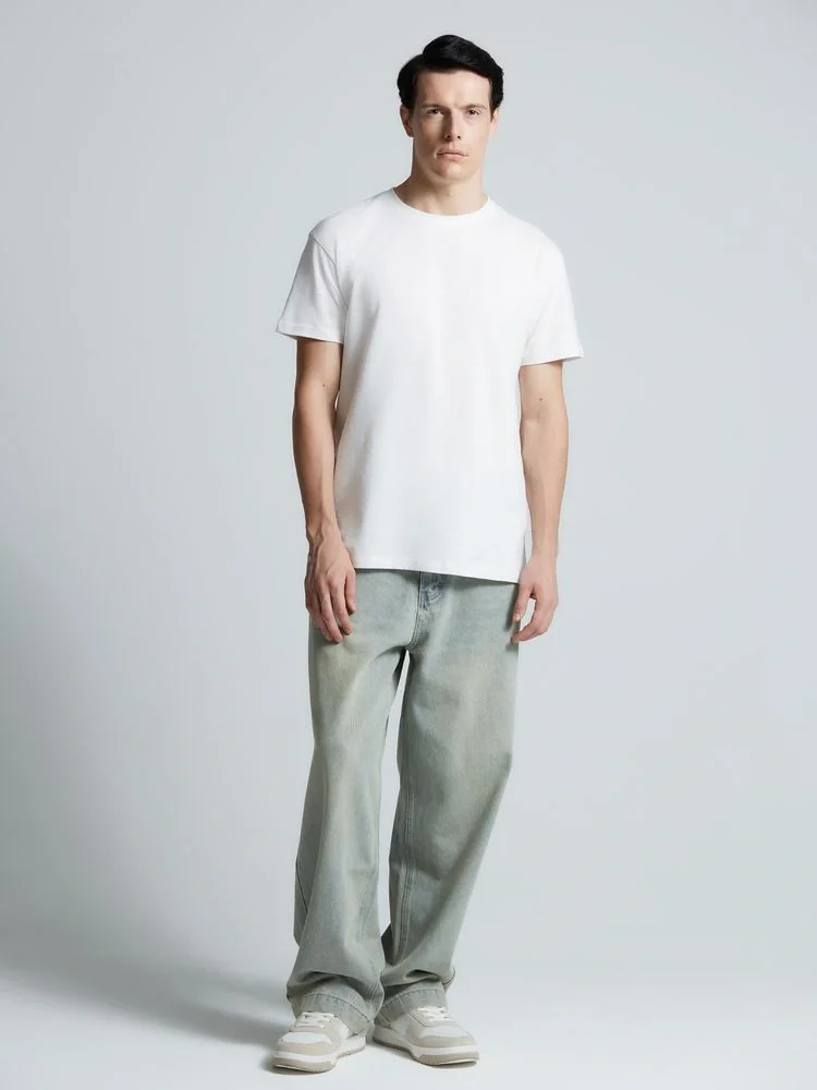 Футболка унисекс T-Bolka 160, белая (белоснежная) - фото 13