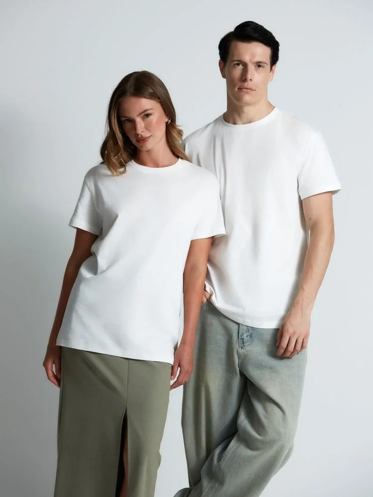 Футболка унисекс T-Bolka 160, белая (белоснежная) - фото 14