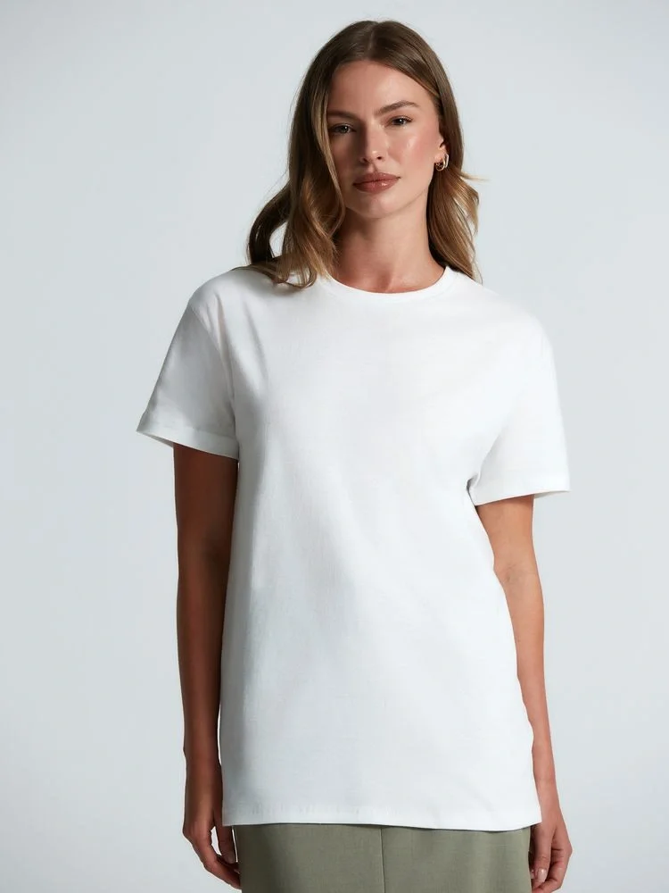 Футболка унисекс T-Bolka 160, белая (белоснежная) - фото 5