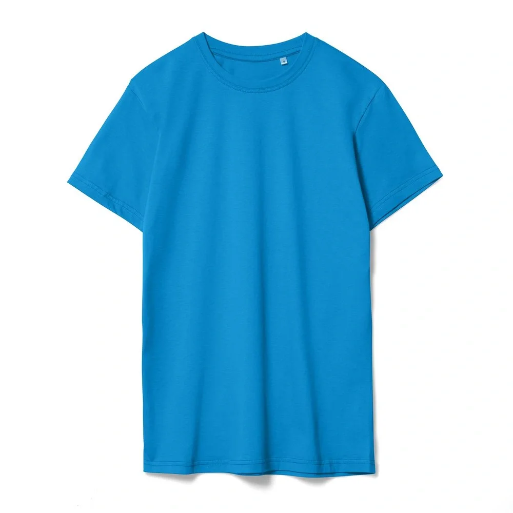 Футболка унисекс T-Bolka 160, бирюзовая - фото 1