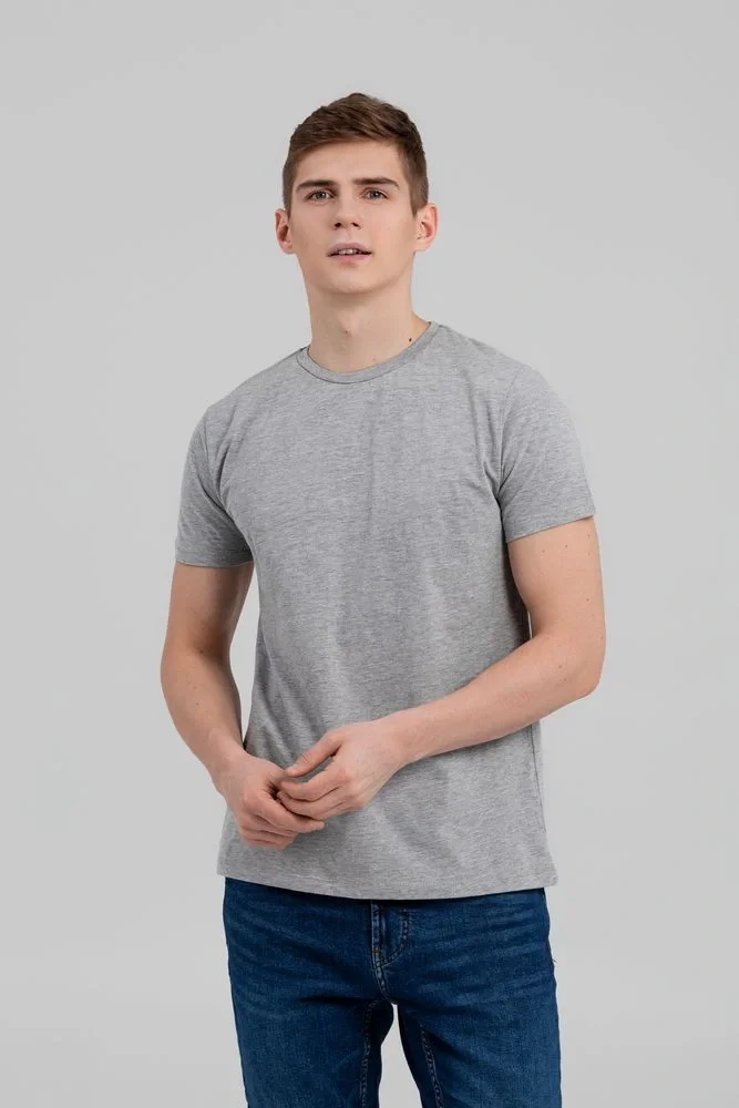 Футболка унисекс T-bolka 160 Original, серый меланж - фото 8