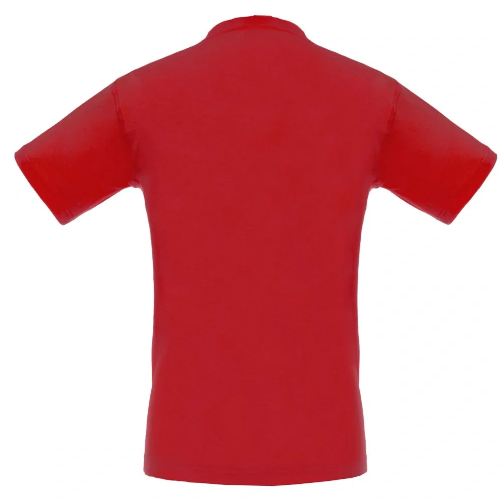 Футболка унисекс T-Bolka 160, темно-красная - фото 3