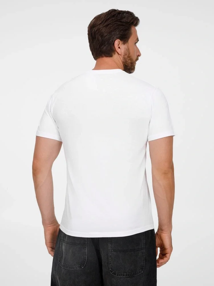 Футболка унисекс T-Bolka 180, белая - фото 14