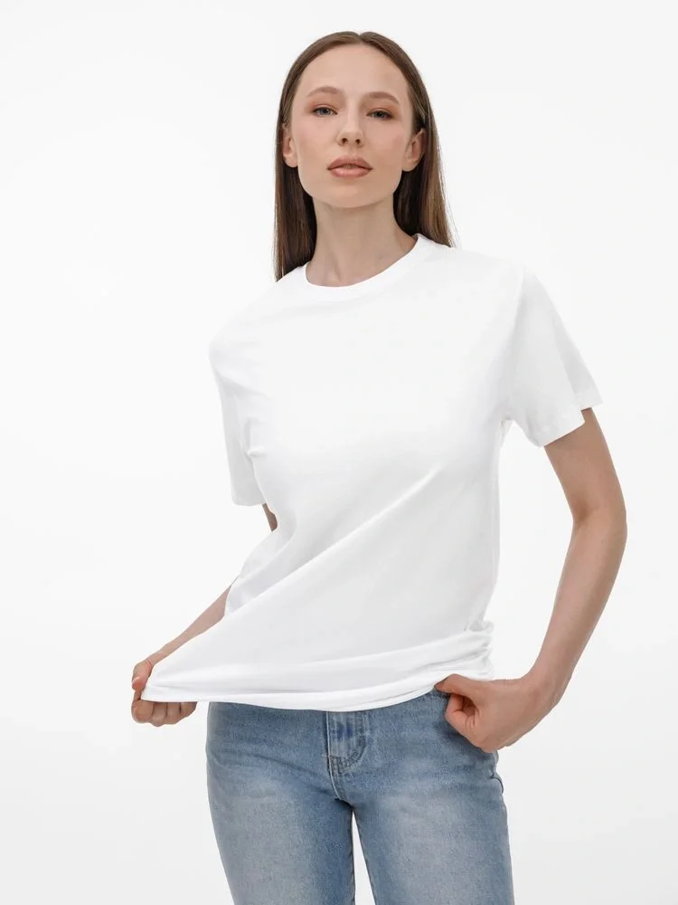 Футболка унисекс T-Bolka 180, белая - фото 17