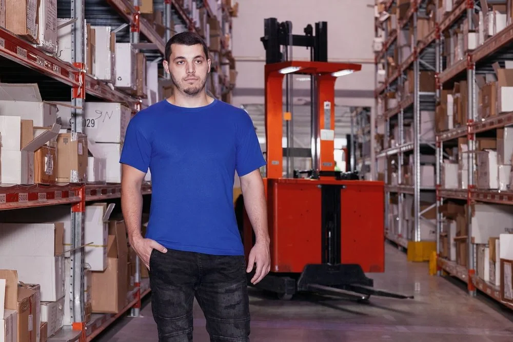 Футболка унисекс T-Bolka 180, бирюзовая - фото 5