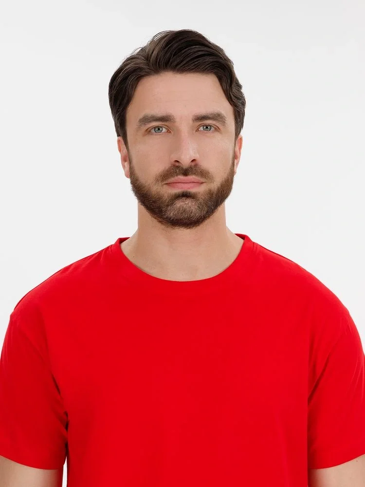 Футболка унисекс T-Bolka 180, красная - фото 15