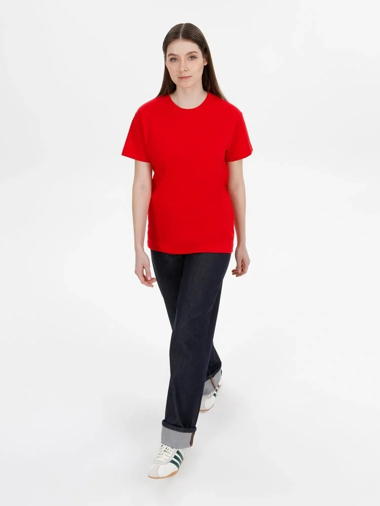 Футболка унисекс T-Bolka 180, красная - фото 18