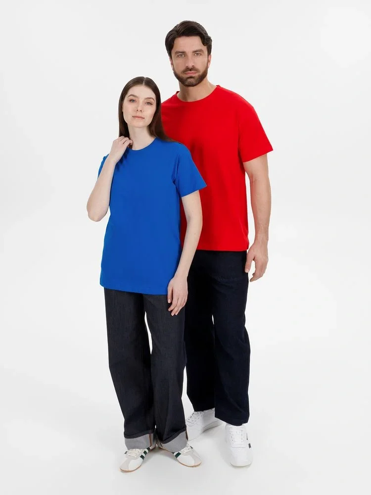 Футболка унисекс T-Bolka 180, красная - фото 19