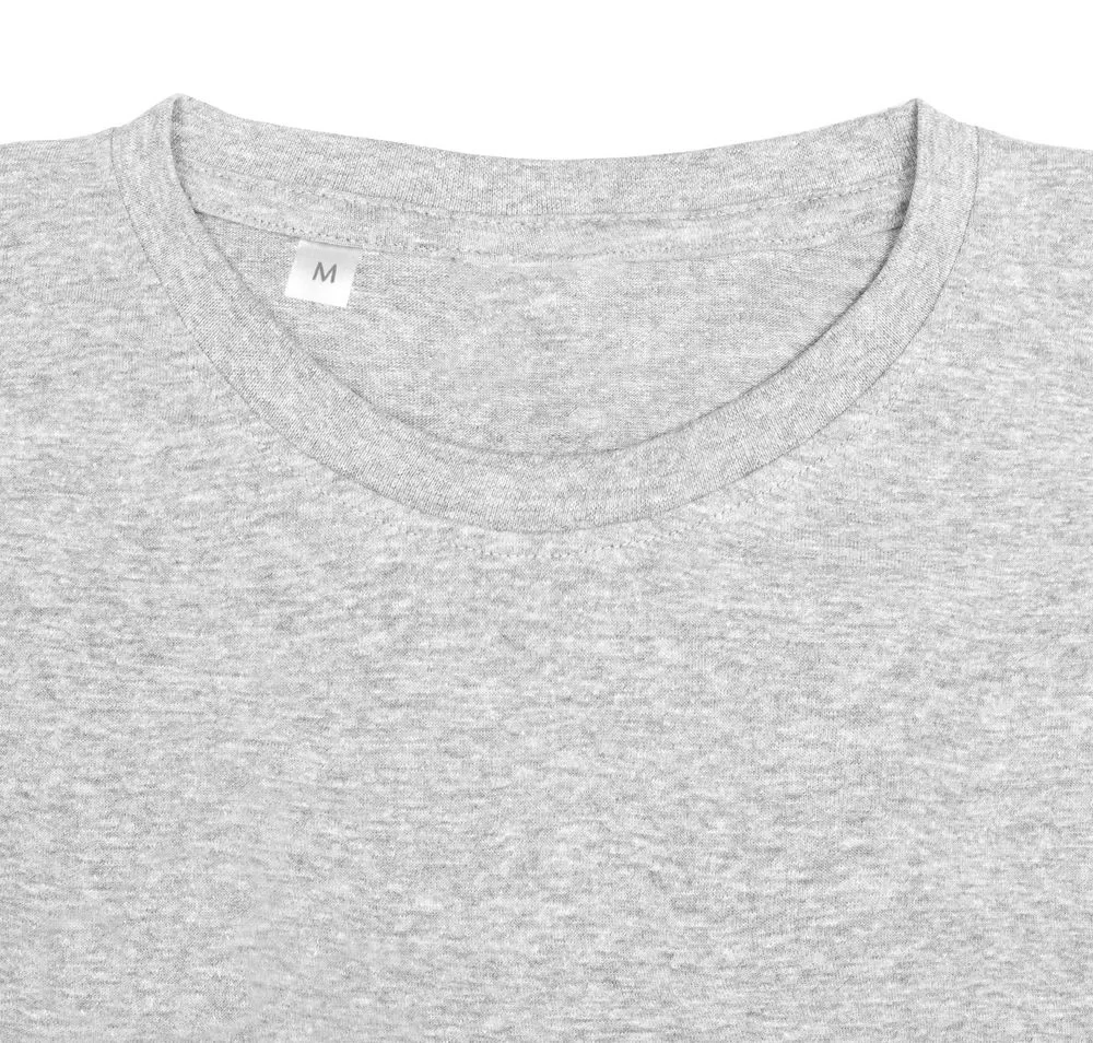 Футболка унисекс T-Bolka 180, светлый меланж - фото 5