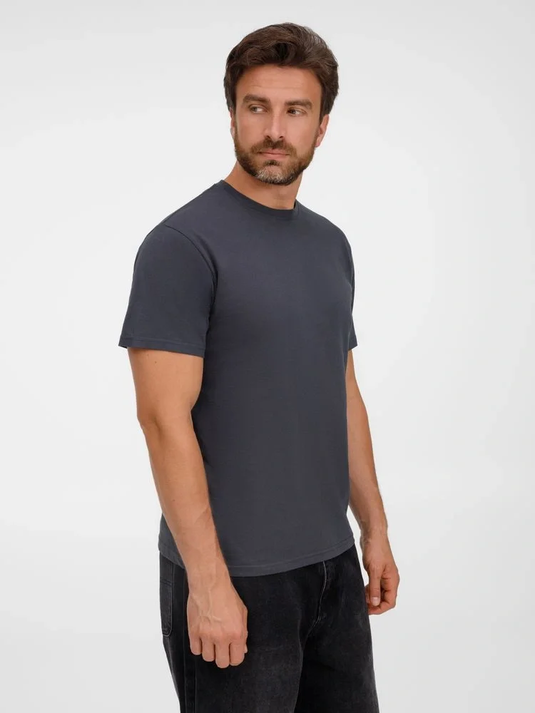 Футболка унисекс T-Bolka 180, темно-серая - фото 13