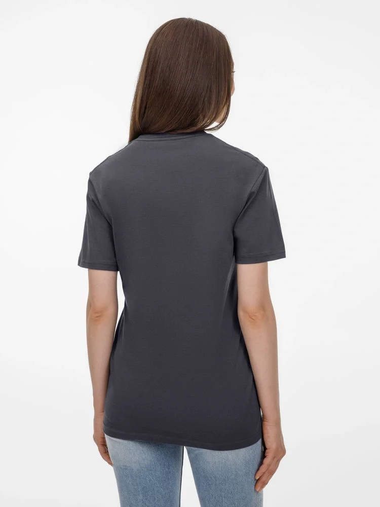 Футболка унисекс T-Bolka 180, темно-серая - фото 18